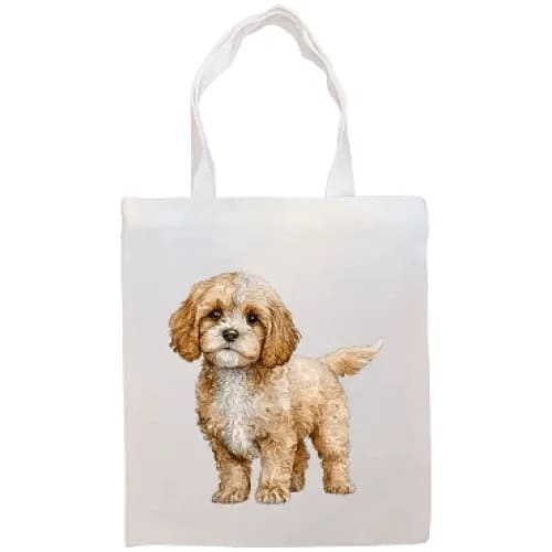 Cavapoo Canvas Tote Bag - Tote Bag