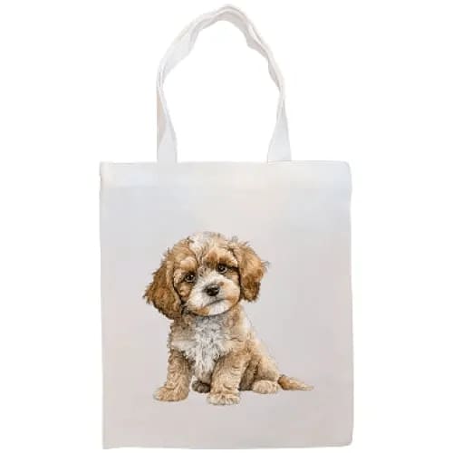 Cavapoo Canvas Tote Bag - Tote Bag