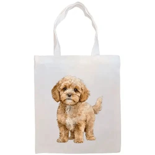 Cavapoo Canvas Tote Bag - Tote Bag