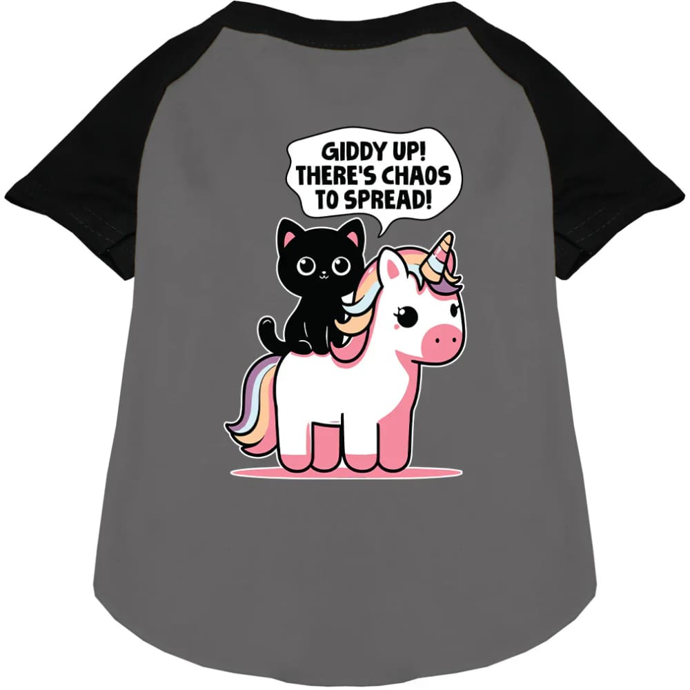 Chaos to Spread Pet Raglan Shirt - Raglan Baseball Shirts