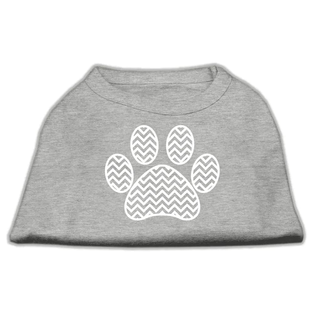 Chevron Paw Dog Shirt - Pet Shirt