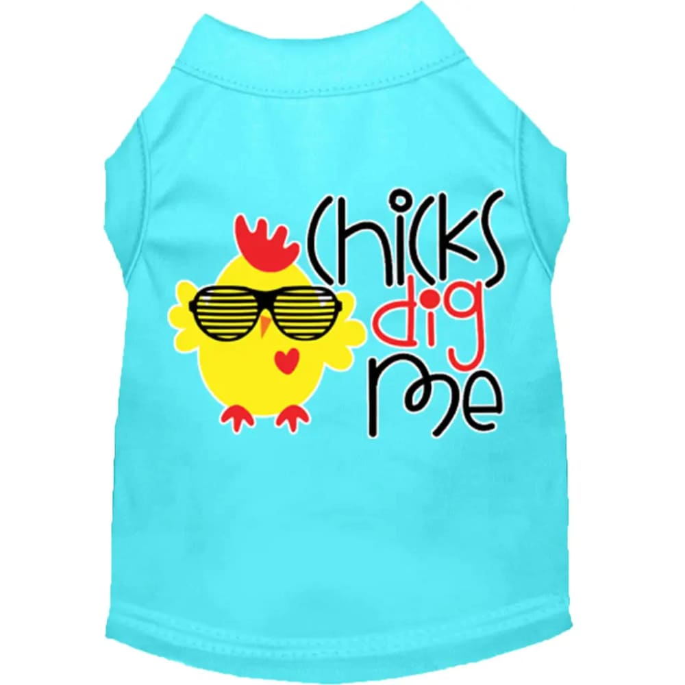 Chicks Dig Me Dog Shirt - Pet Shirt