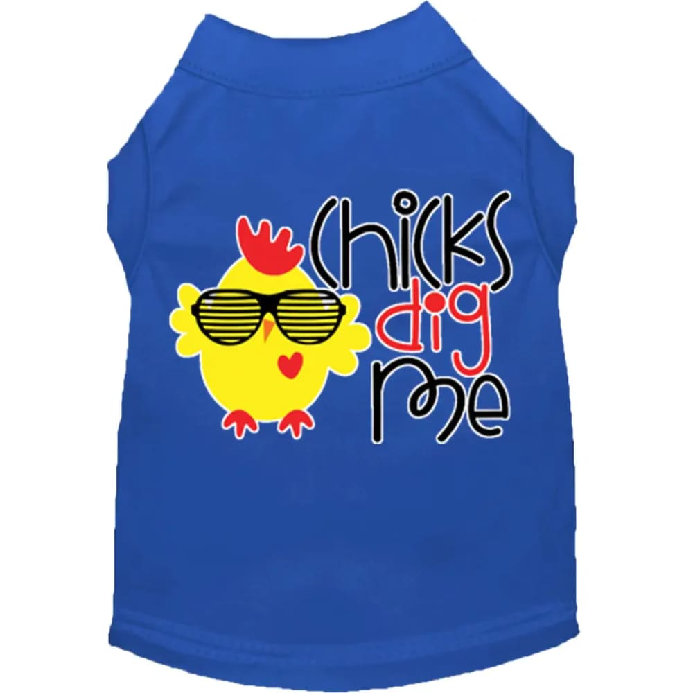 Chicks Dig Me Dog Shirt - Pet Shirt