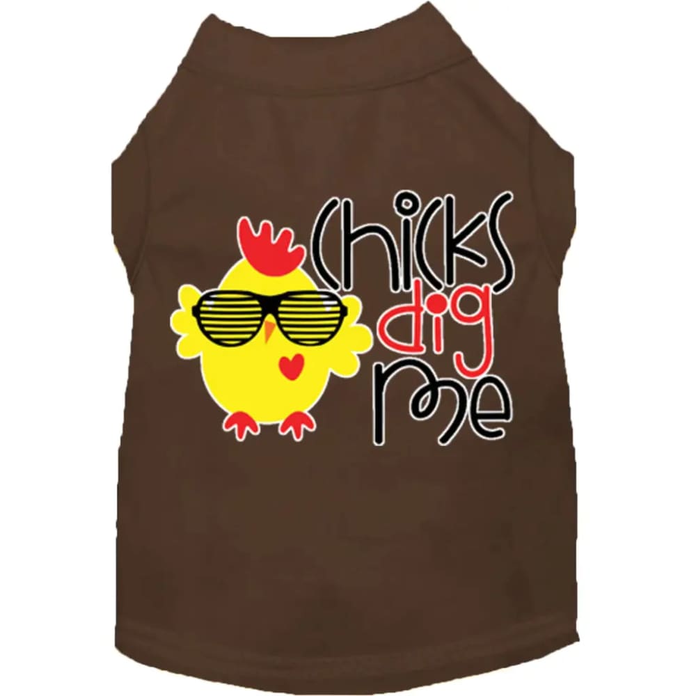 Chicks Dig Me Dog Shirt - Pet Shirt