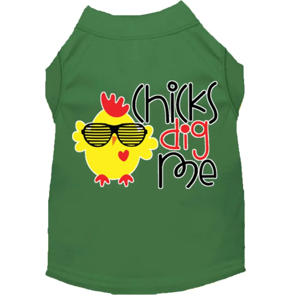 Chicks Dig Me Dog Shirt - Pet Shirt