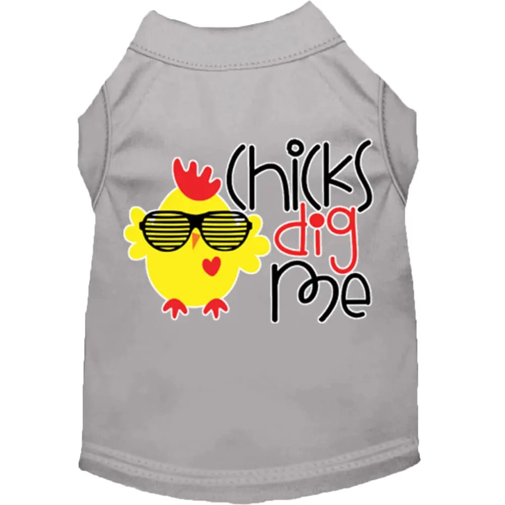 Chicks Dig Me Dog Shirt - Pet Shirt