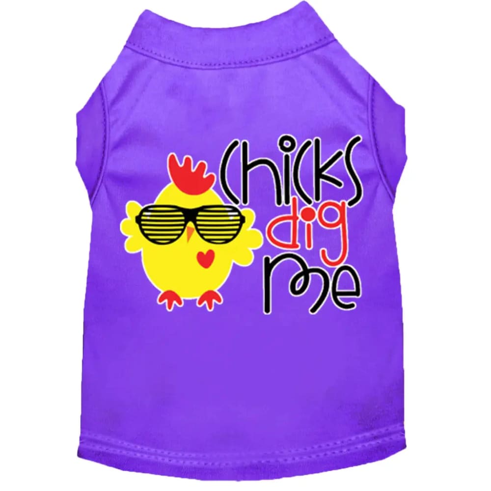 Chicks Dig Me Dog Shirt - Pet Shirt