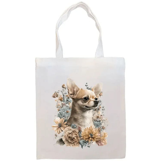 Chihuahua Canvas Tote Bag - Tote Bag