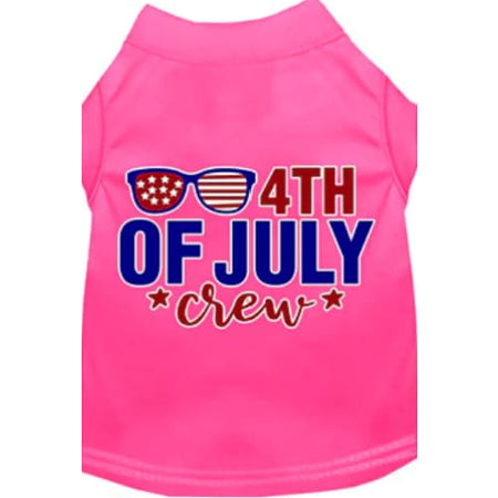 Chill 4th of July Crew Pet Shirt - Pet Shirt