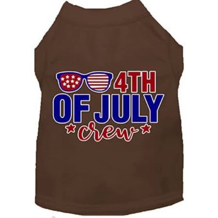 Chill 4th of July Crew Pet Shirt - Pet Shirt