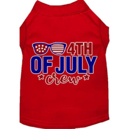 Chill 4th of July Crew Pet Shirt - Pet Shirt