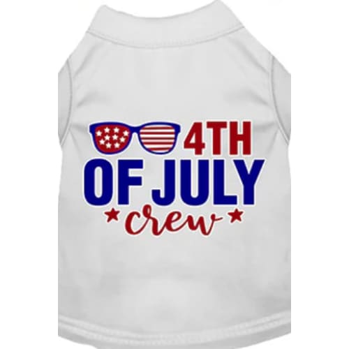 Chill 4th of July Crew Pet Shirt - Pet Shirt