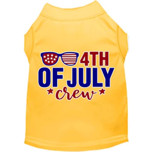 Chill 4th of July Crew Pet Shirt - Pet Shirt