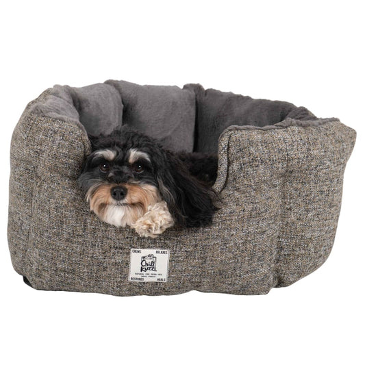 Chill Kuzzi FIR Round Bed - Round Pet Beds