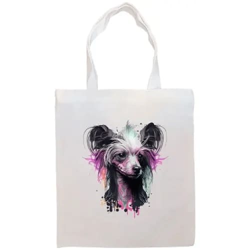 Chinese Crested Canvas Tote Bag - Tote Bag