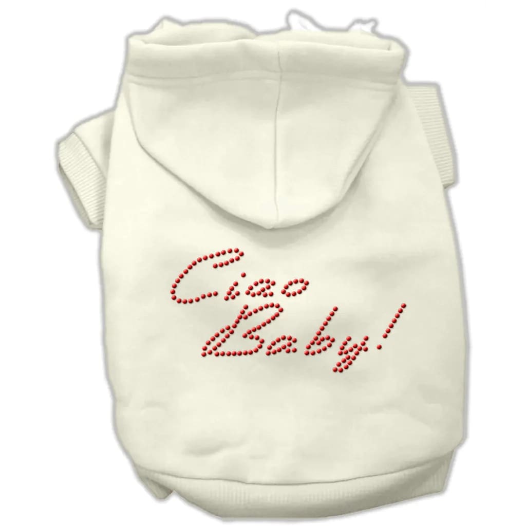 Ciao Baby Pet Hoodies - Rhinestone Hoodies