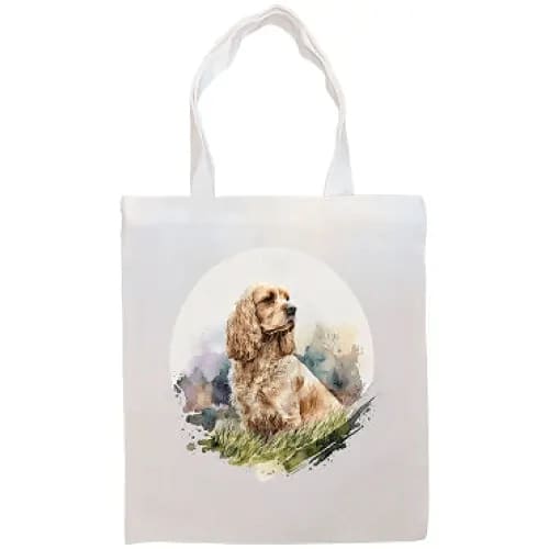 Cocker Spaniel Canvas Tote Bag - Tote Bag