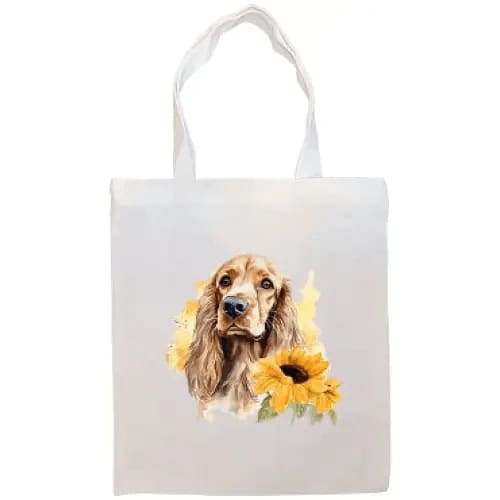 Cocker Spaniel Canvas Tote Bag - Tote Bag