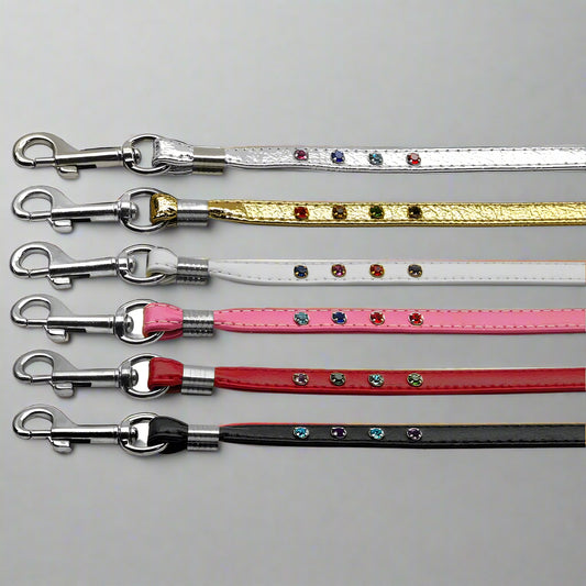 Confetti Crystal Leash with Confetti Stones - Dog Leashes