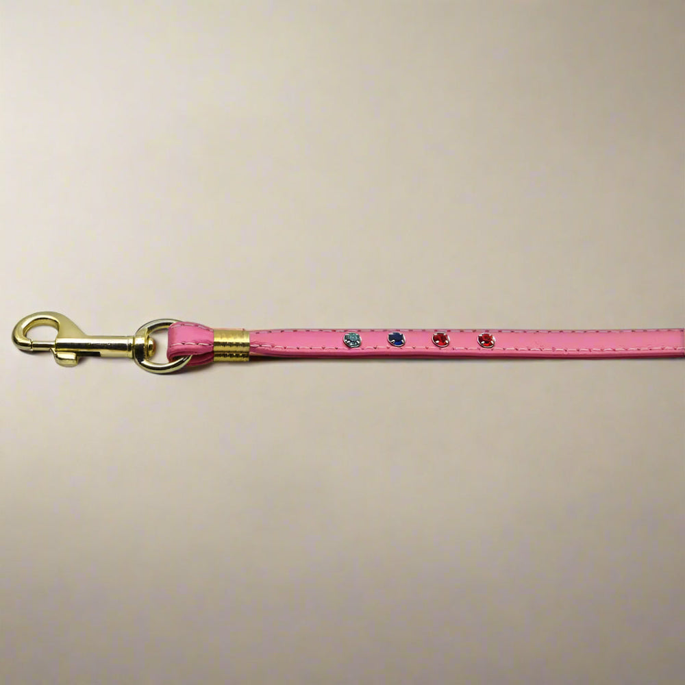 Confetti Crystal Leash with Confetti Stones - Dog Leashes