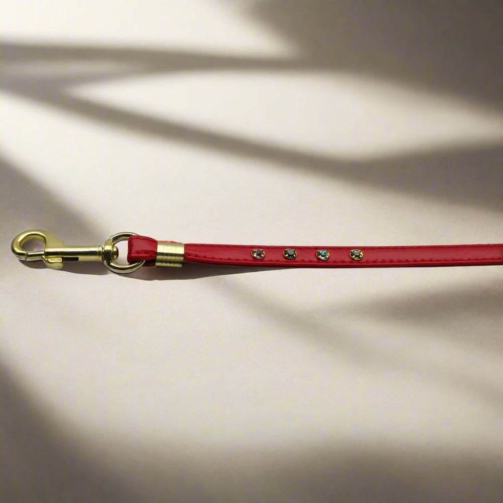 Confetti Crystal Leash with Confetti Stones - Dog Leashes