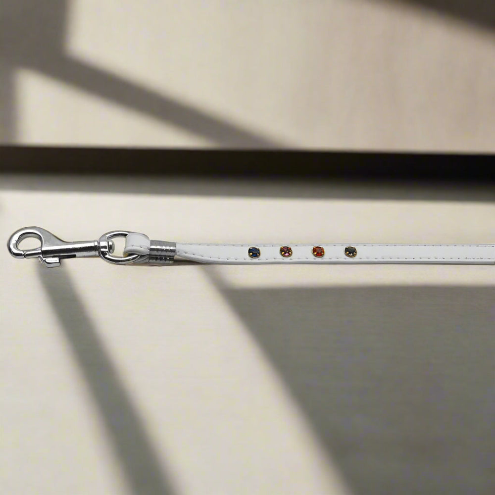 Confetti Crystal Leash with Confetti Stones - Dog Leashes