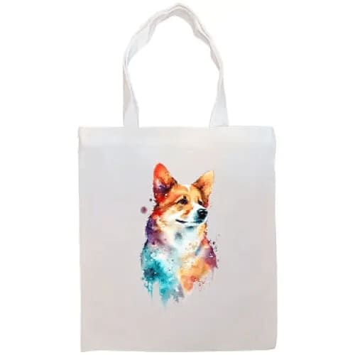 Corgi Canvas Tote Bag - Tote Bag