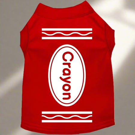 Crayon Pet Shirt - Pet Shirt