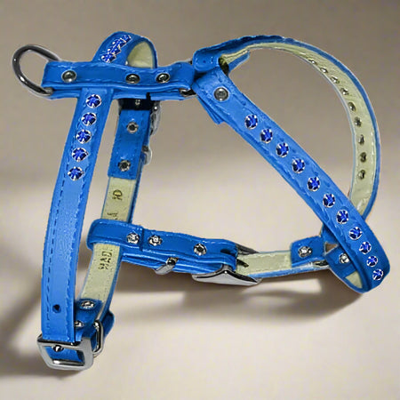 Crystal Comfort Dog Harness & Optional Leashes - Dog