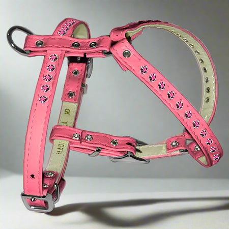 Crystal Comfort Dog Harness & Optional Leashes - Dog
