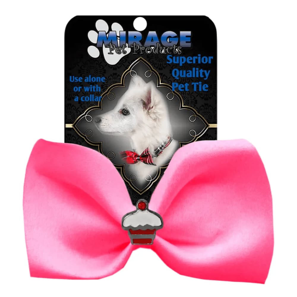 Cupcake Widget Pet Bowties - Pet Bow Tie