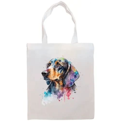 Dachshund Canvas Tote Bag - Tote Bag