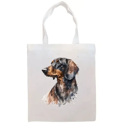 Dachshund Canvas Tote Bag - Tote Bag