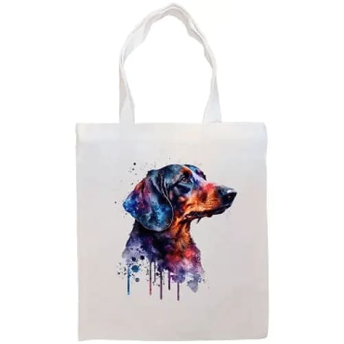 Dachshund Canvas Tote Bag - Tote Bag