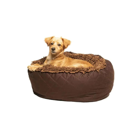 DGS Pet Products Dirty Dog Round Bed - Round Pet Beds