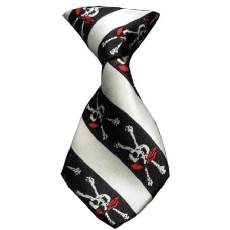 Dog Neck Tie Jolly Roger - Dog Necktie