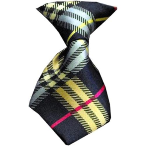 Dog Neck Tie Plaid - Dog Necktie