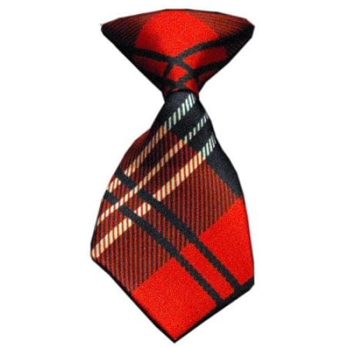 Dog Neck Tie Plaid - Dog Necktie