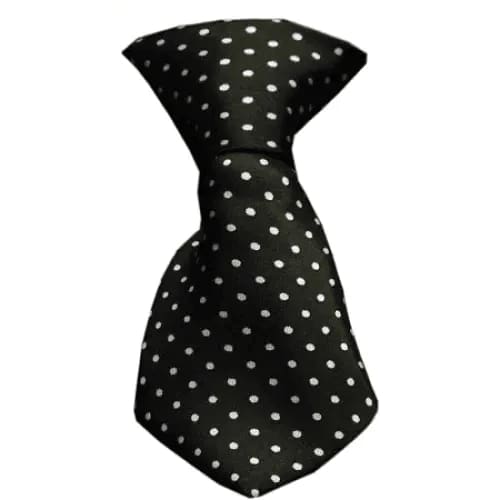 Dog Neck Tie Swiss Dot - Dog Necktie