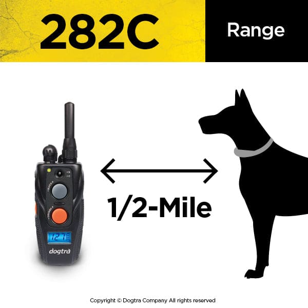Dogtra 282C Two Dog Remote Training Collar - Dog Training