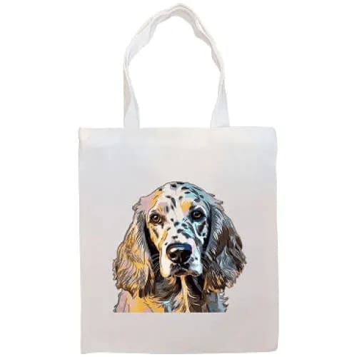 English Setter Canvas Tote Bag - Tote Bag
