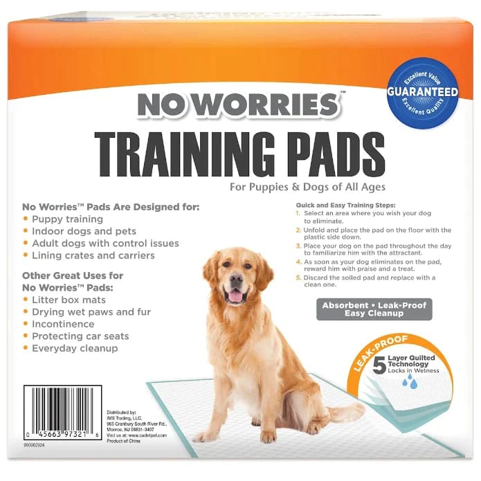 Four Paws No Worries Training Pads - Training Pads