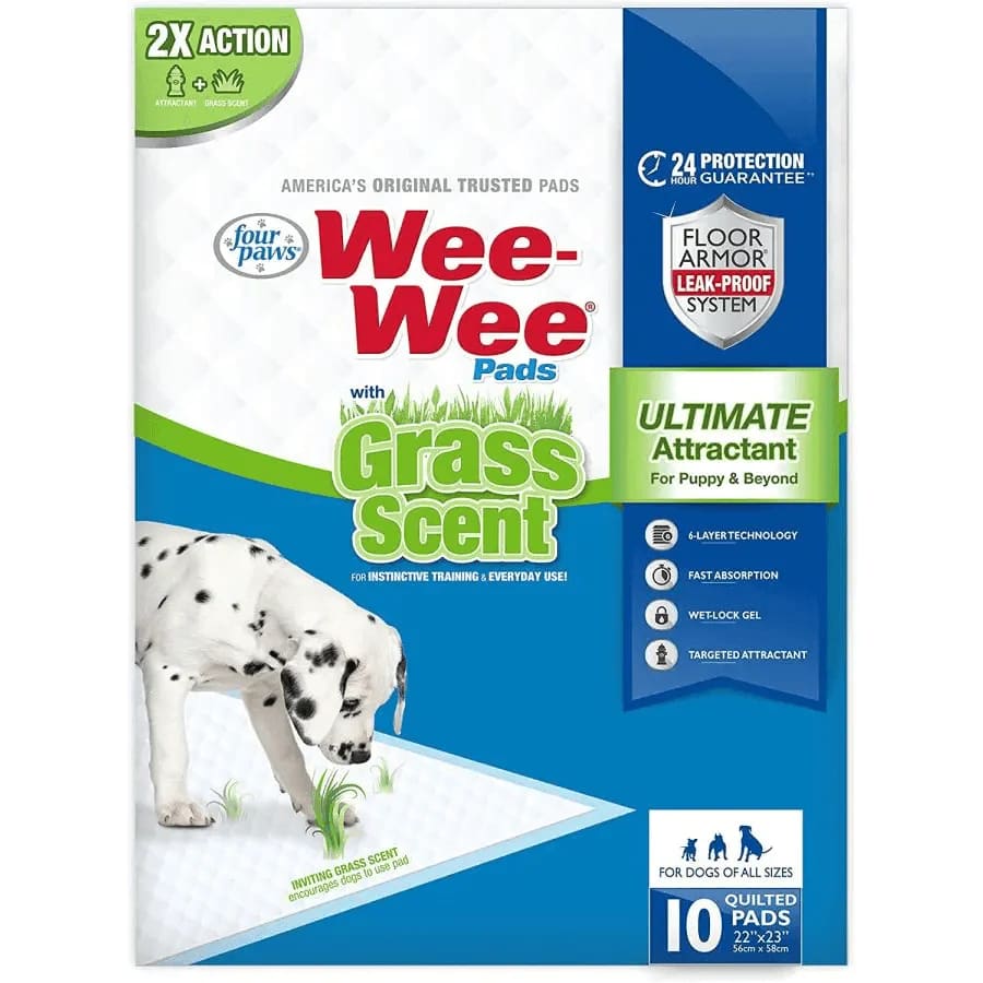 Four Paws Wee Wee Grass Scented for Puppy & Beyond