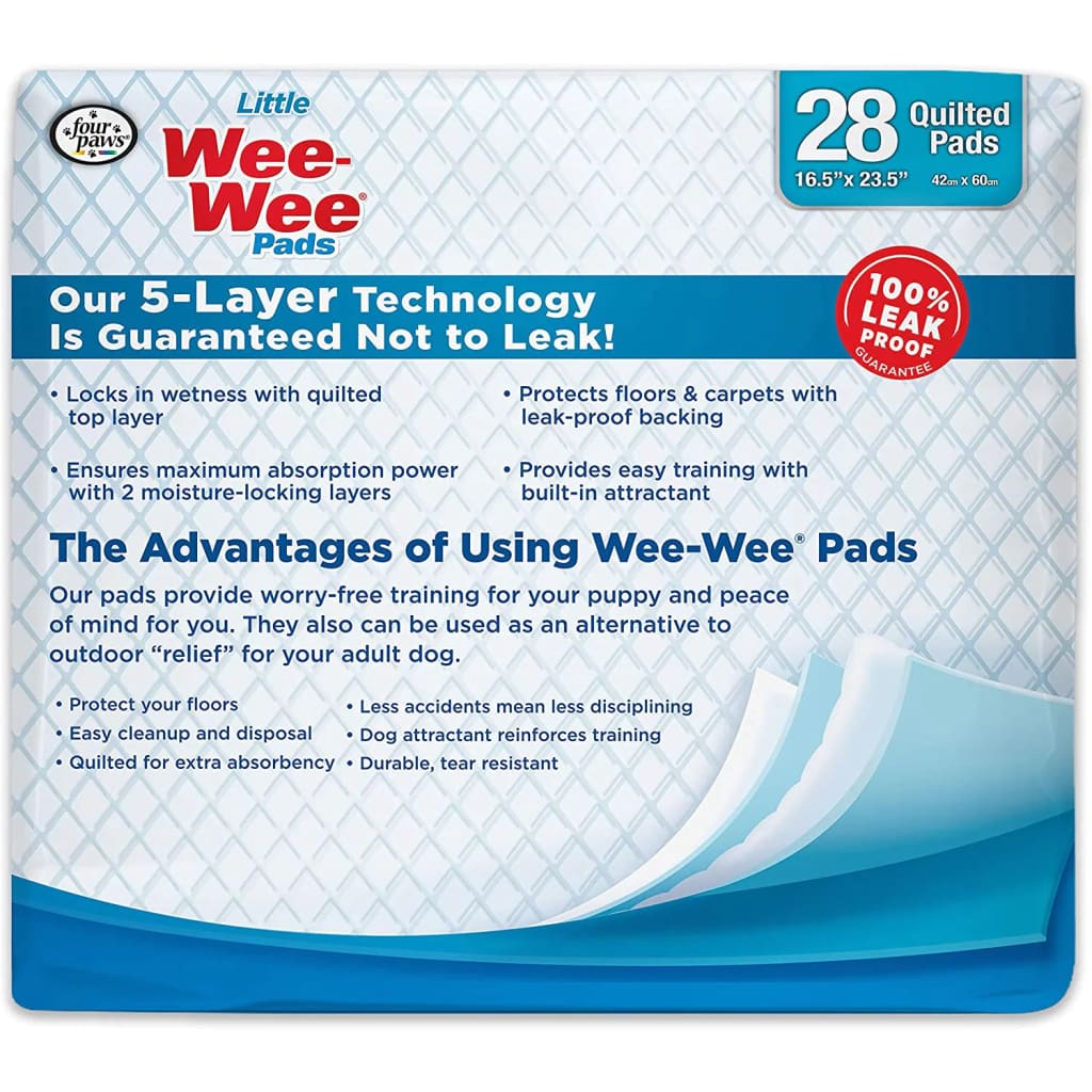 Four Paws Wee Wee Pads for Little Dogs - Training Pads