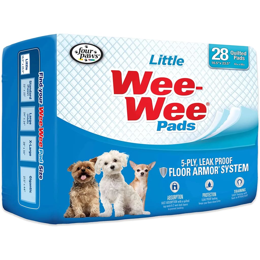 Four Paws Wee Wee Pads for Little Dogs - Training Pads