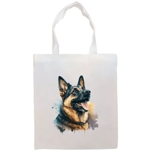 German Shepherd Canvas Tote Bag - Tote Bag