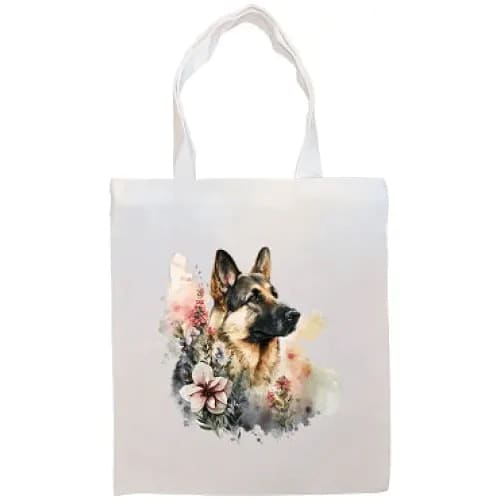 German Shepherd Canvas Tote Bag - Tote Bag