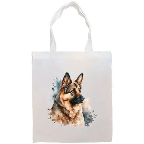 German Shepherd Canvas Tote Bag - Tote Bag