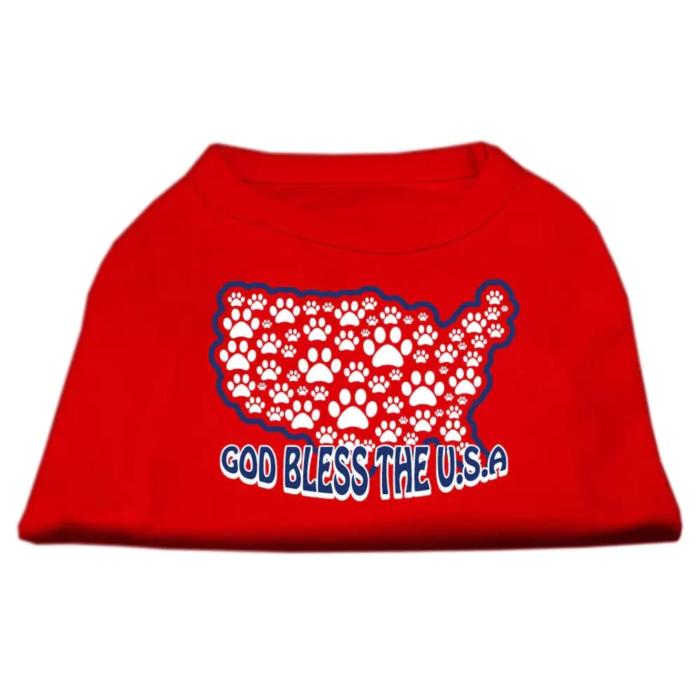 God Bless the USA Pet Shirt - Pet Shirt