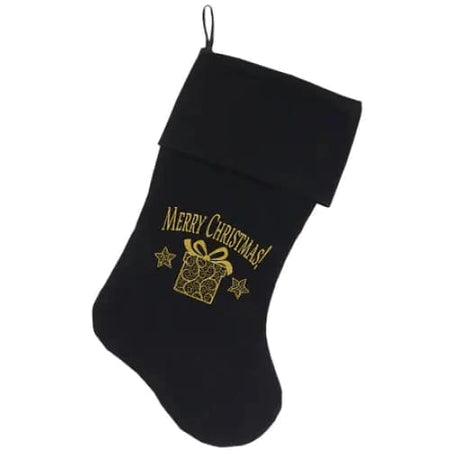 Golden Christmas Present Screen Print Velvet Christmas Pet